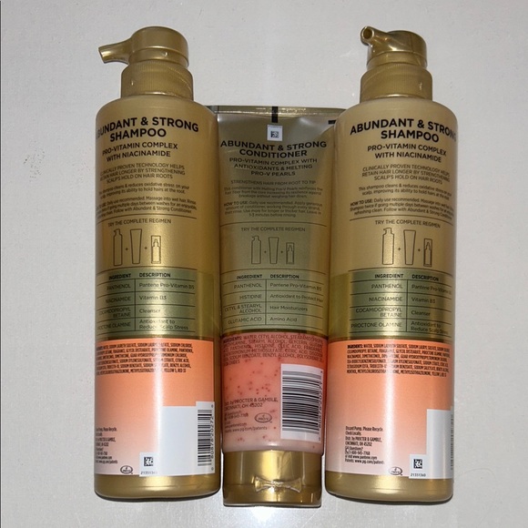 Pantene Pro-V Miracles Abundant & Strong Shampoo and Conditioner - Picture 2 of 2